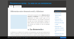 Desktop Screenshot of diferencias-entre.com