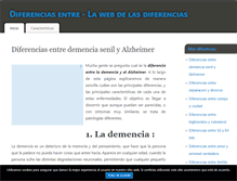 Tablet Screenshot of diferencias-entre.com